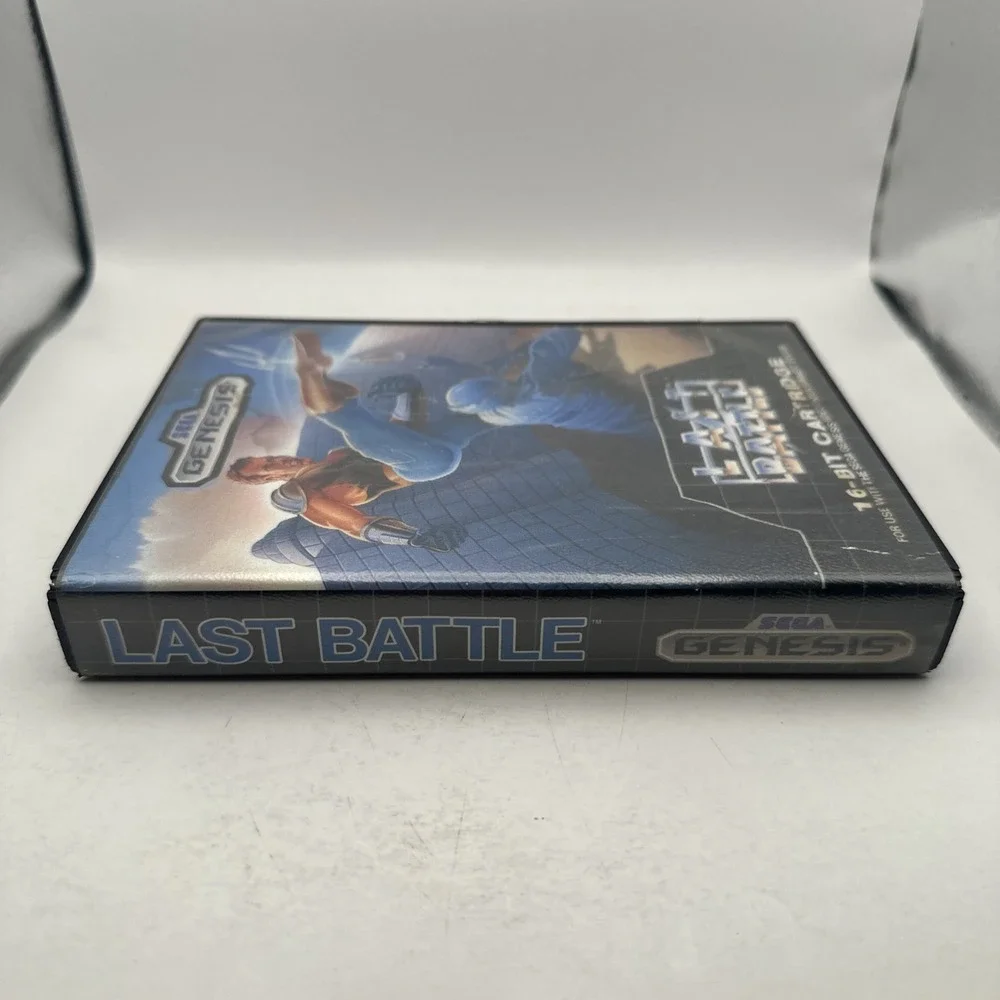 Last Battle SEGA Genesis 1990 Game & Case